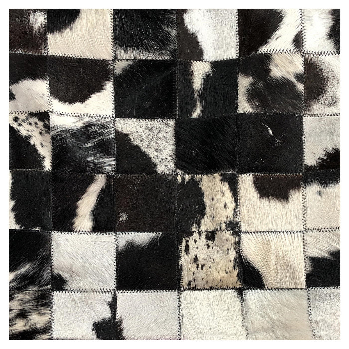 Genuine Cowhide Pillow 16"x16"
