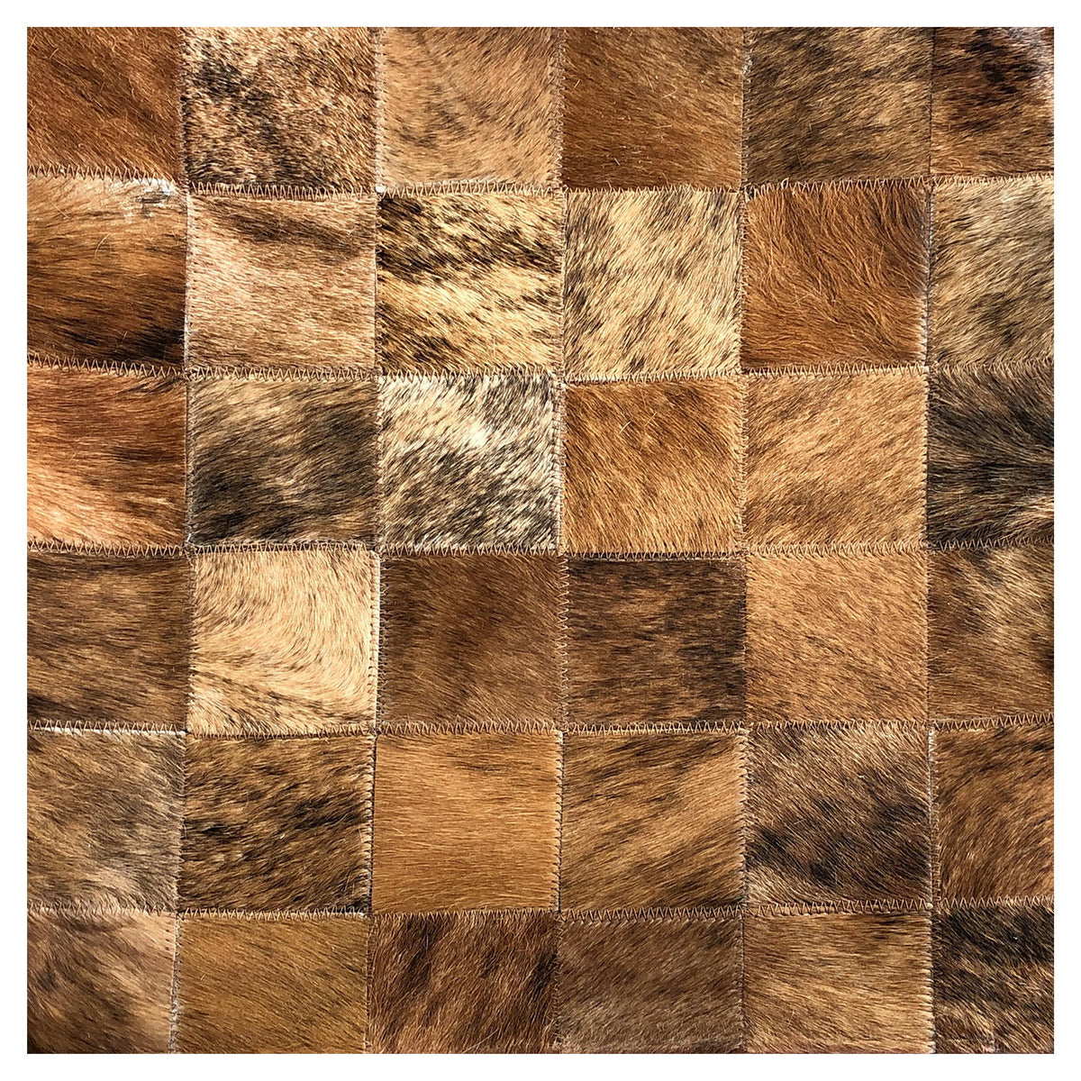 Genuine Cowhide Pillow 16"x16"