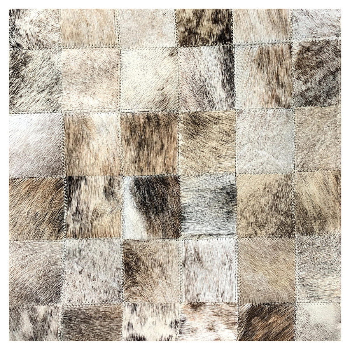 Genuine Cowhide Pillow 16"x16"