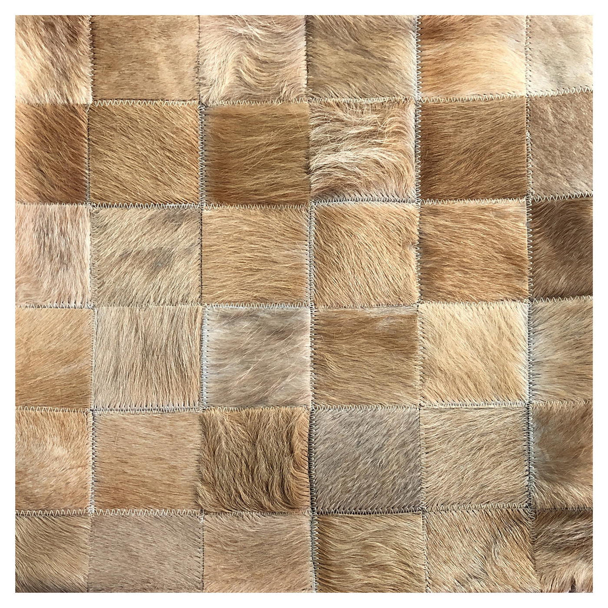 Genuine Cowhide Pillow 16"x16"