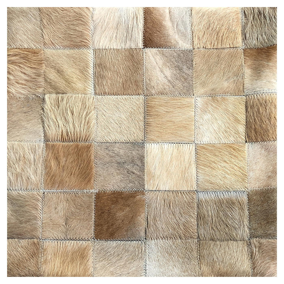 Genuine Cowhide Pillow 16"x16"