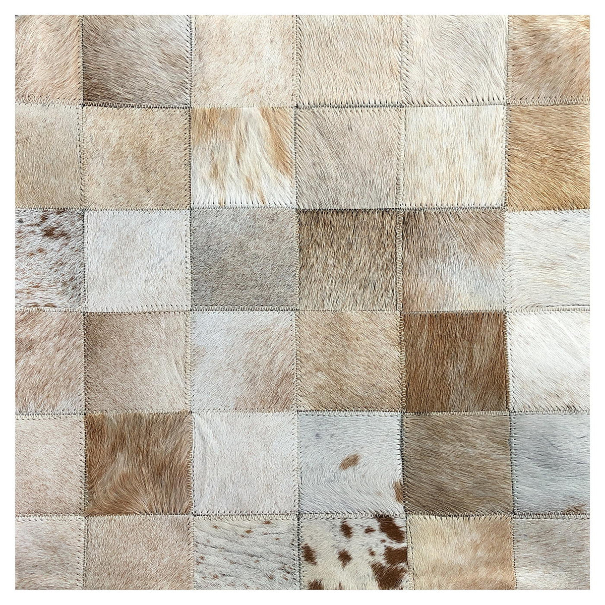 Genuine Cowhide Pillow 16"x16"
