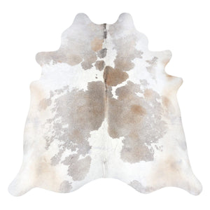 Natural Brazilian Cowhide Rug -  Taupe, Ivory & Beige