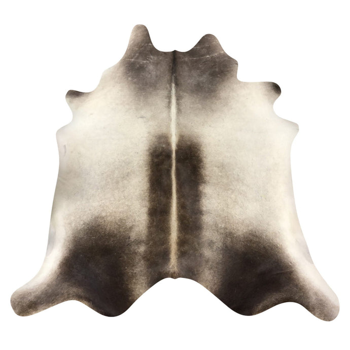 Natural Brazilian Cowhide Rug -  Ivory, Chocolate & Taupe