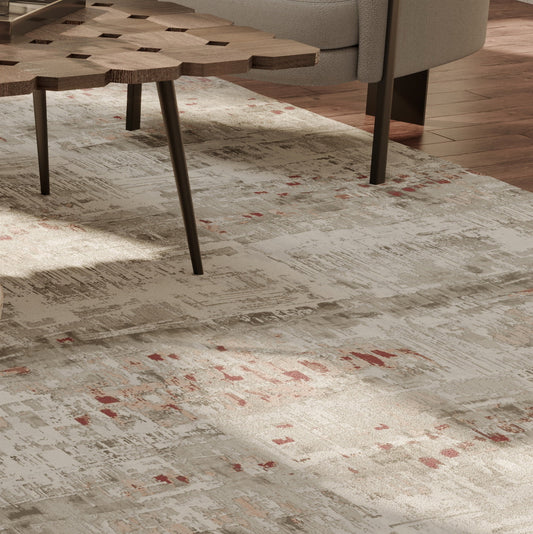 The Madison Rug | Winter Rose