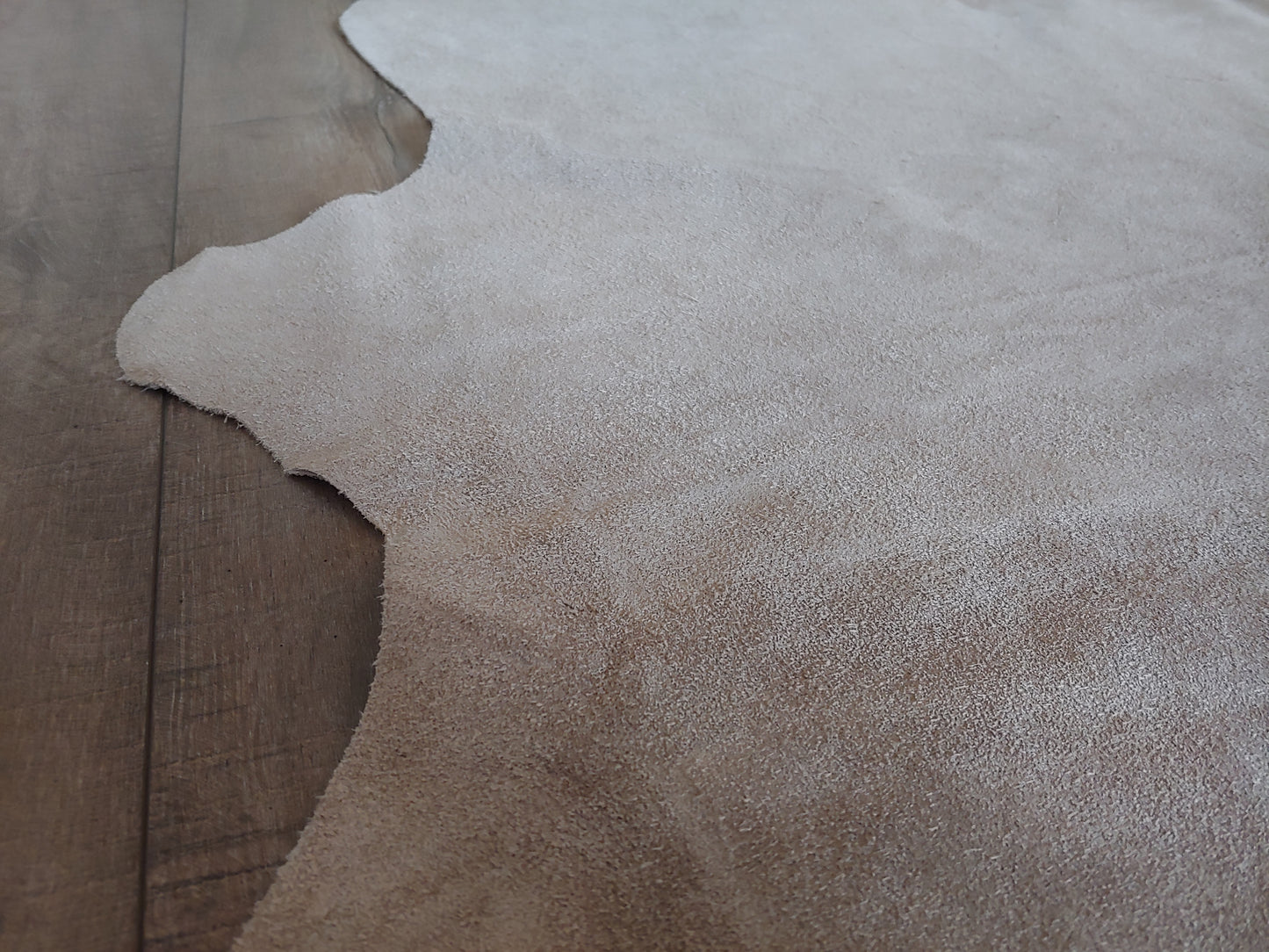 Natural Suede Rug Camel