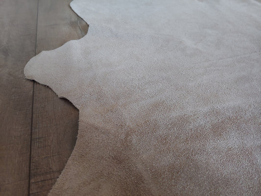 Natural Suede Rug Camel