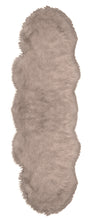 Load image into Gallery viewer, Natural Shape Sheepskin Camel 2&#39;x6&#39;