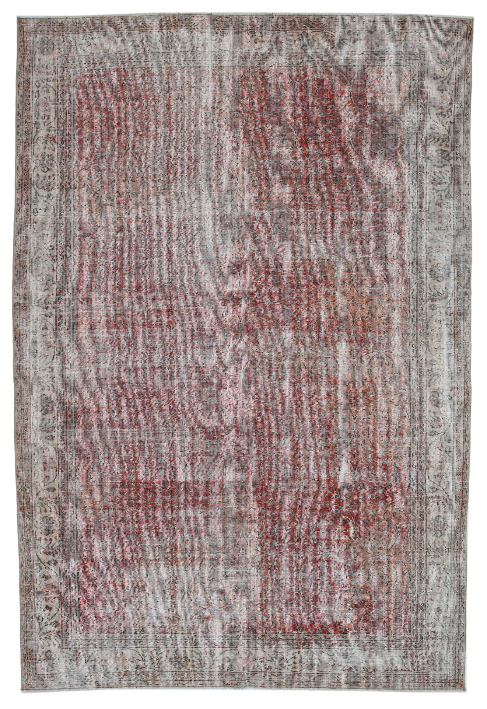 Vintage Turkish Rug - Distressed