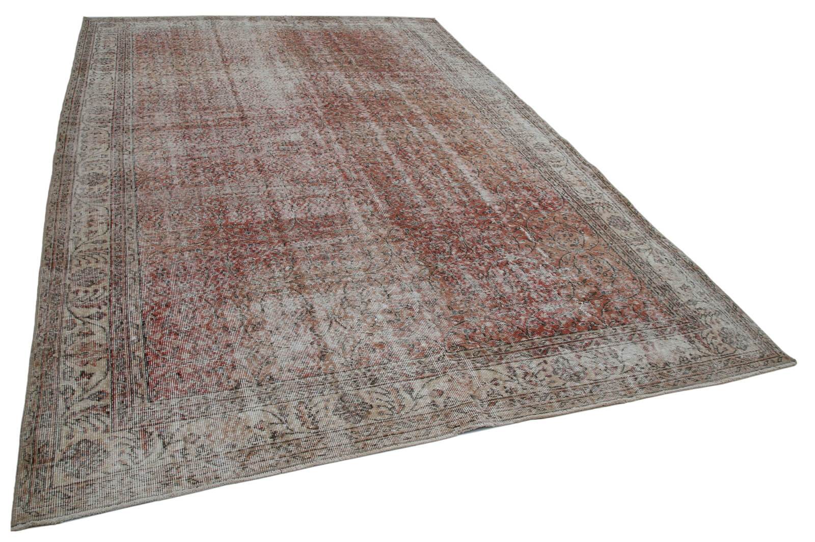 Vintage Turkish Rug - Distressed