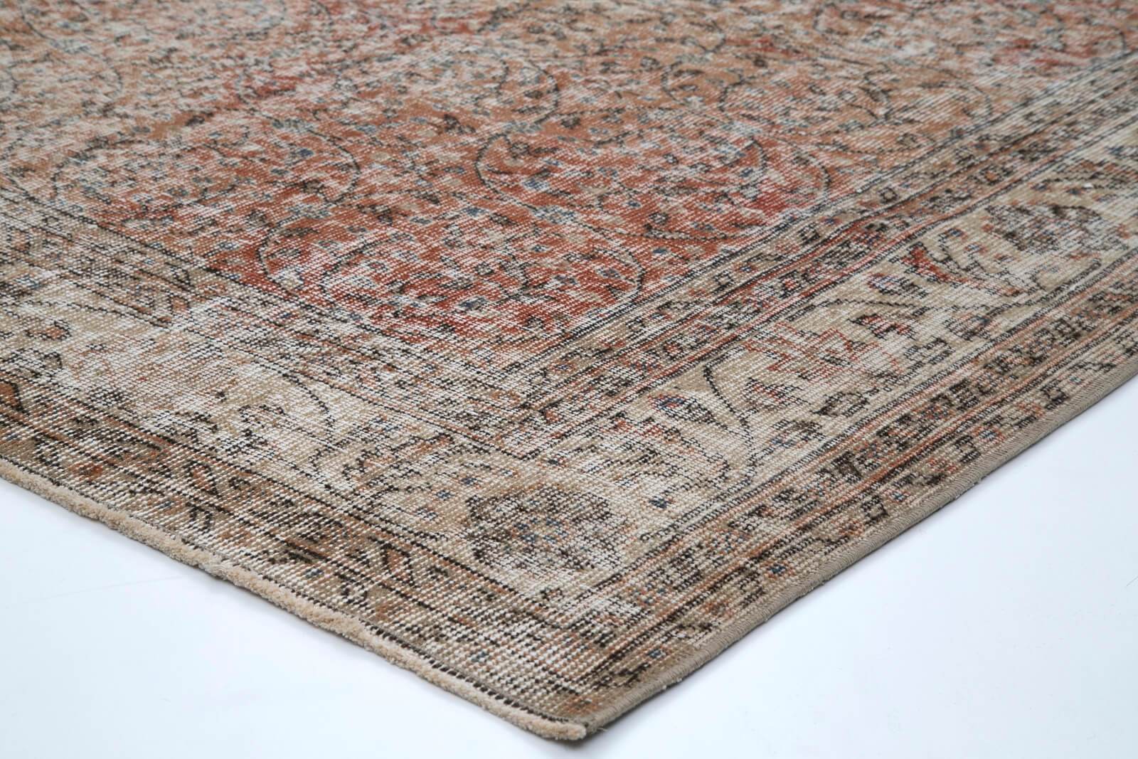 Vintage Turkish Rug - Distressed