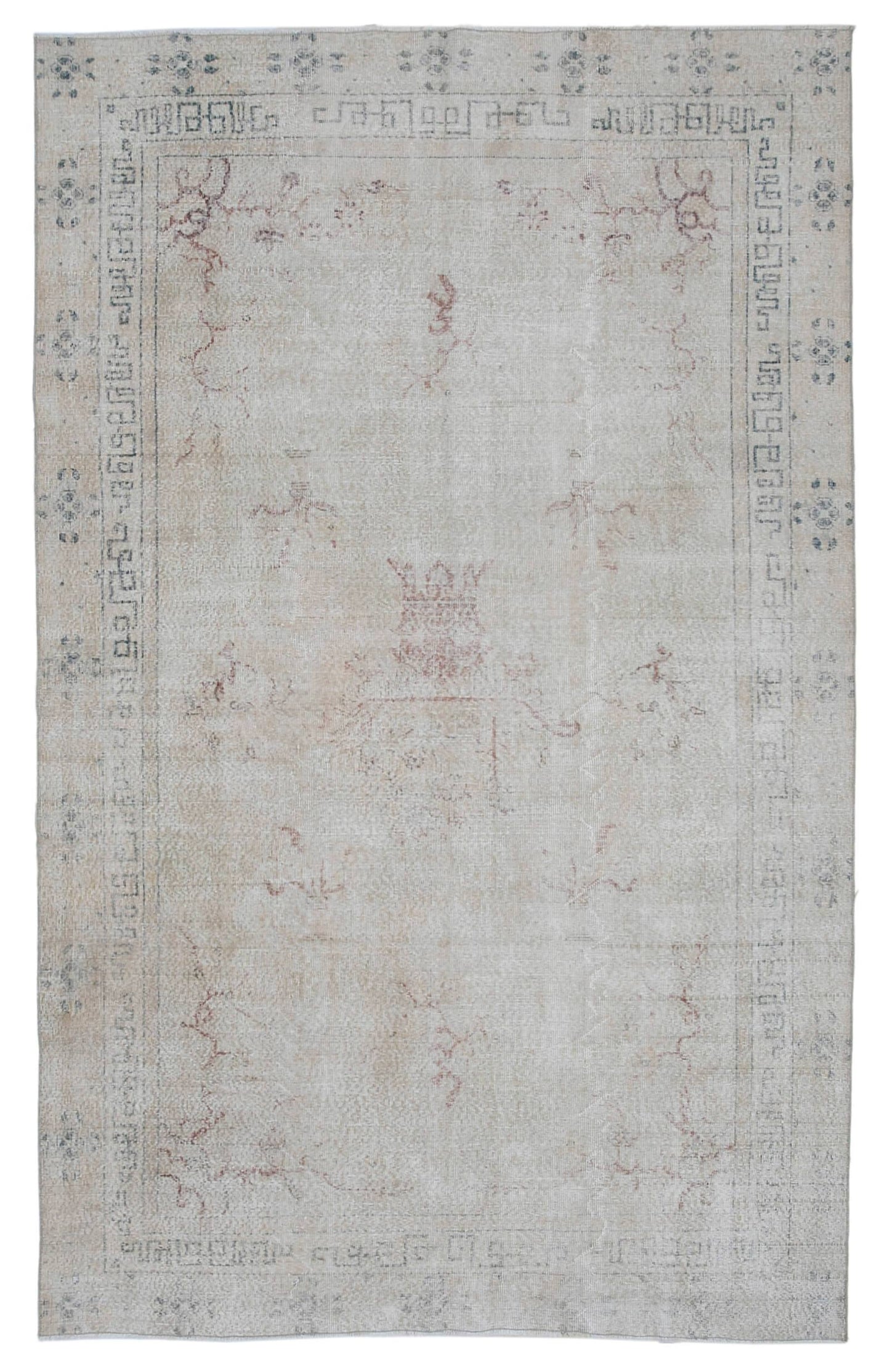 Vintage Turkish Rug - Distressed
