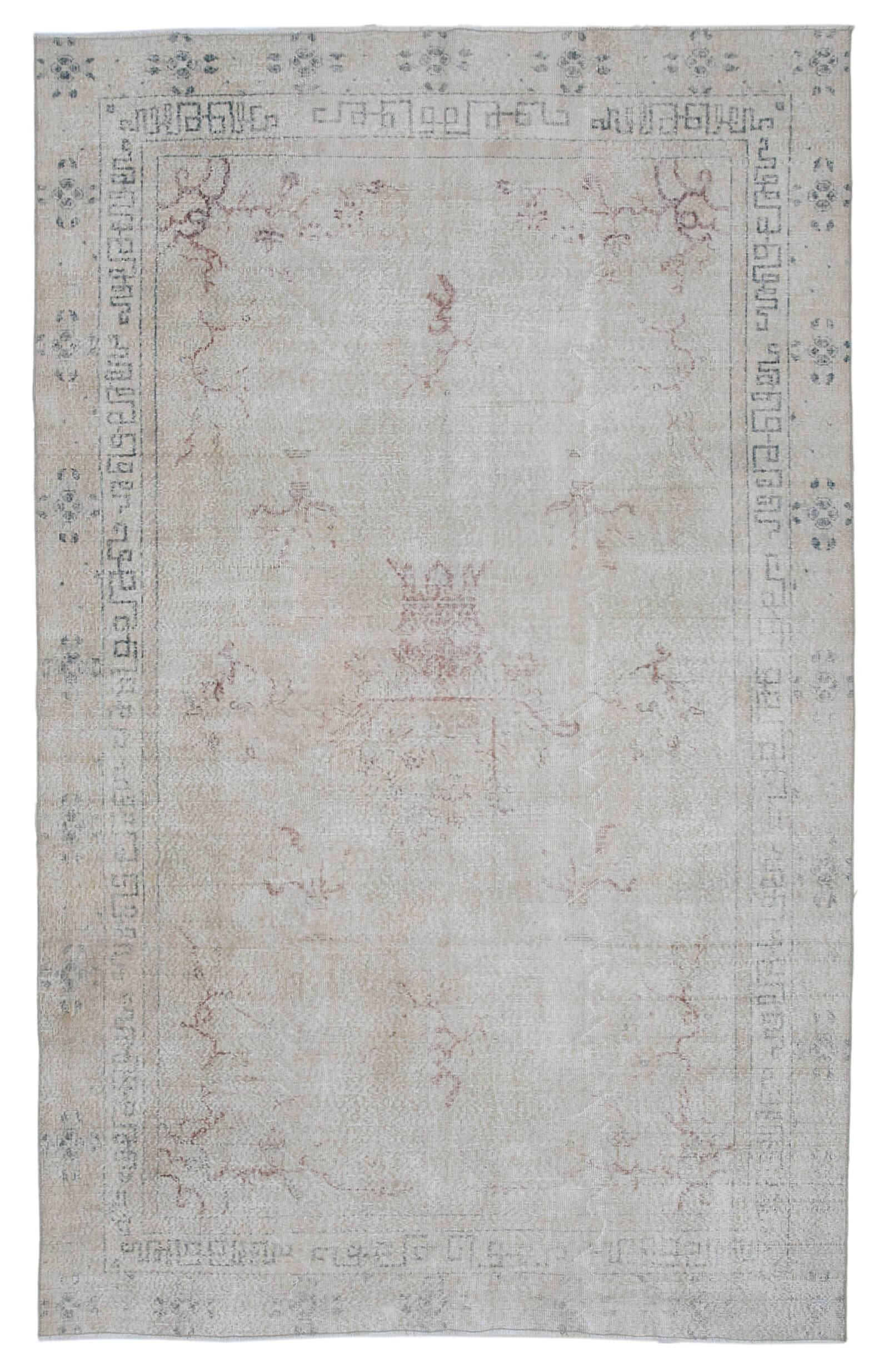 Vintage Turkish Rug - Distressed
