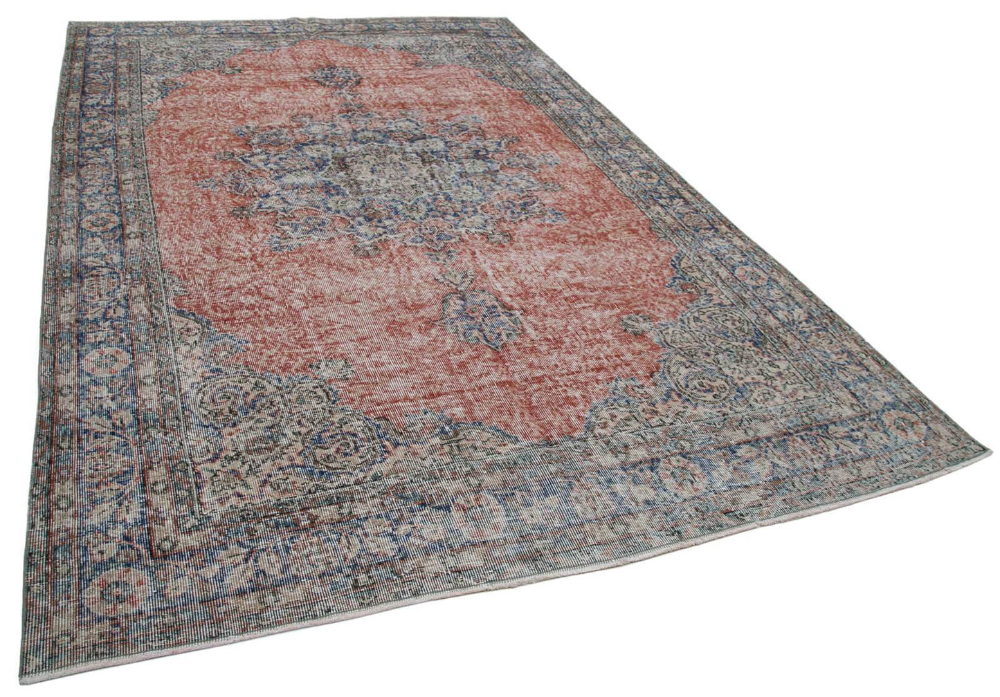 Vintage Turkish Rug - Distressed