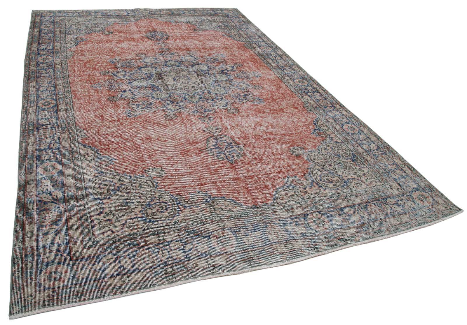 Vintage Turkish Rug - Distressed