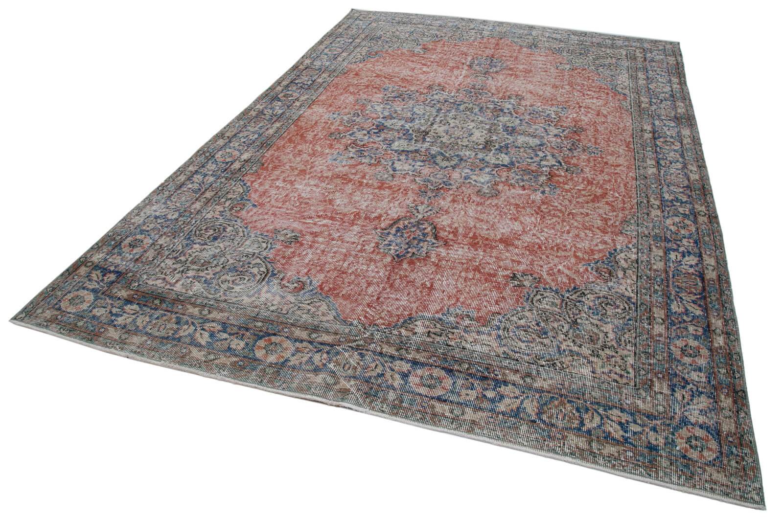 Vintage Turkish Rug - Distressed