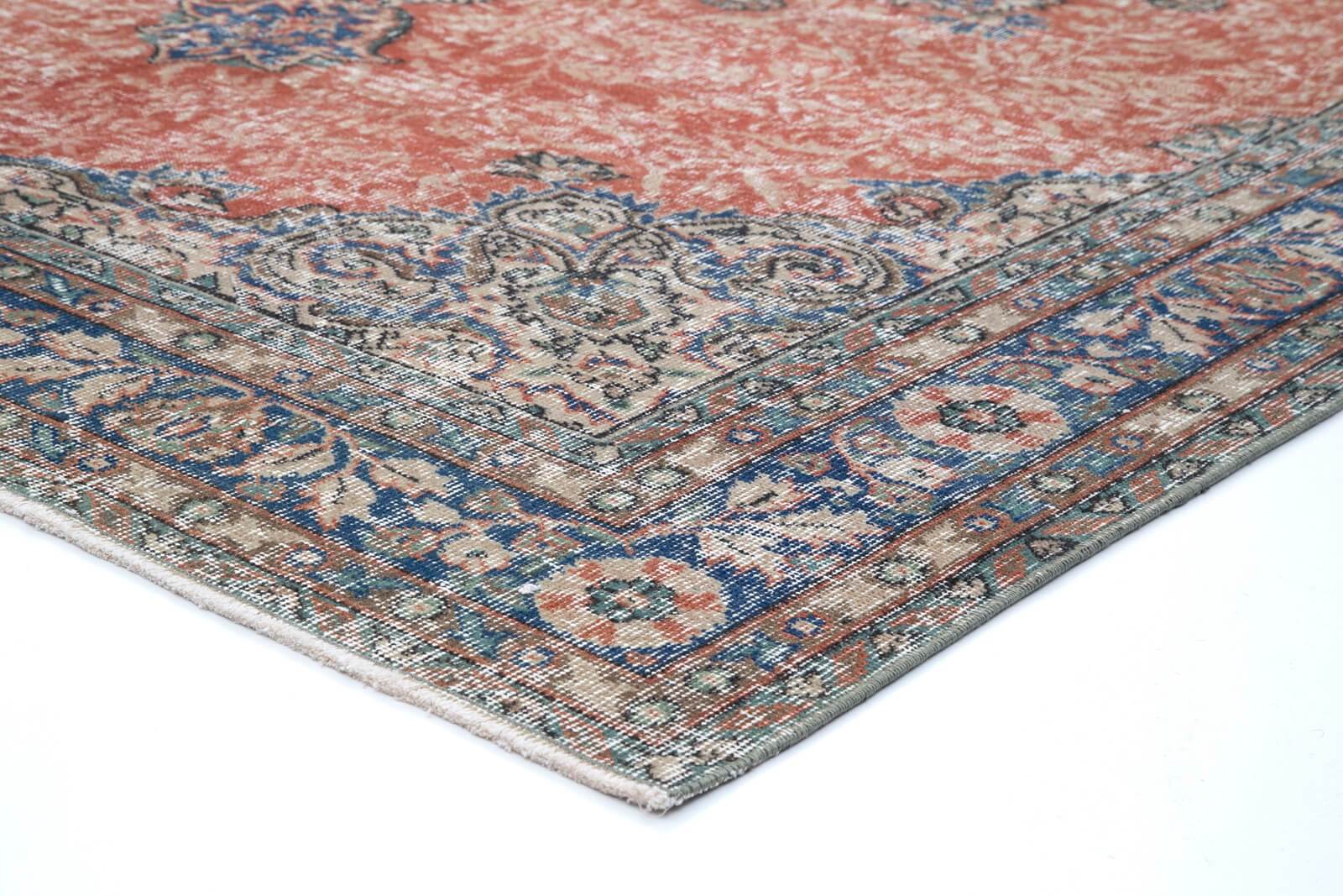 Vintage Turkish Rug - Distressed