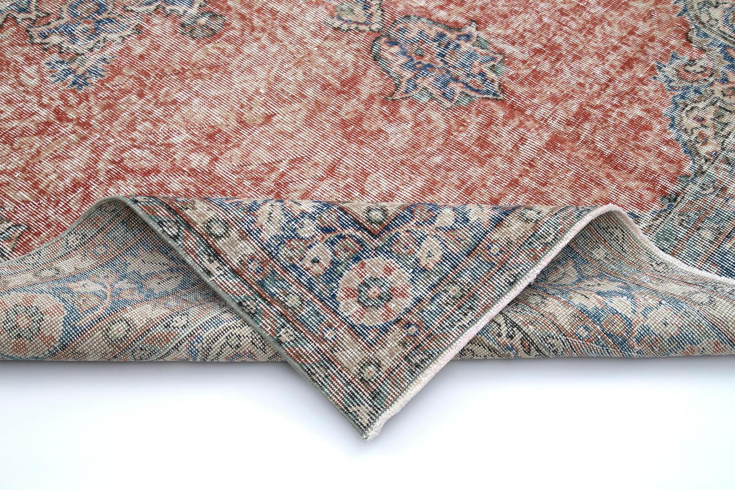 Vintage Turkish Rug - Distressed
