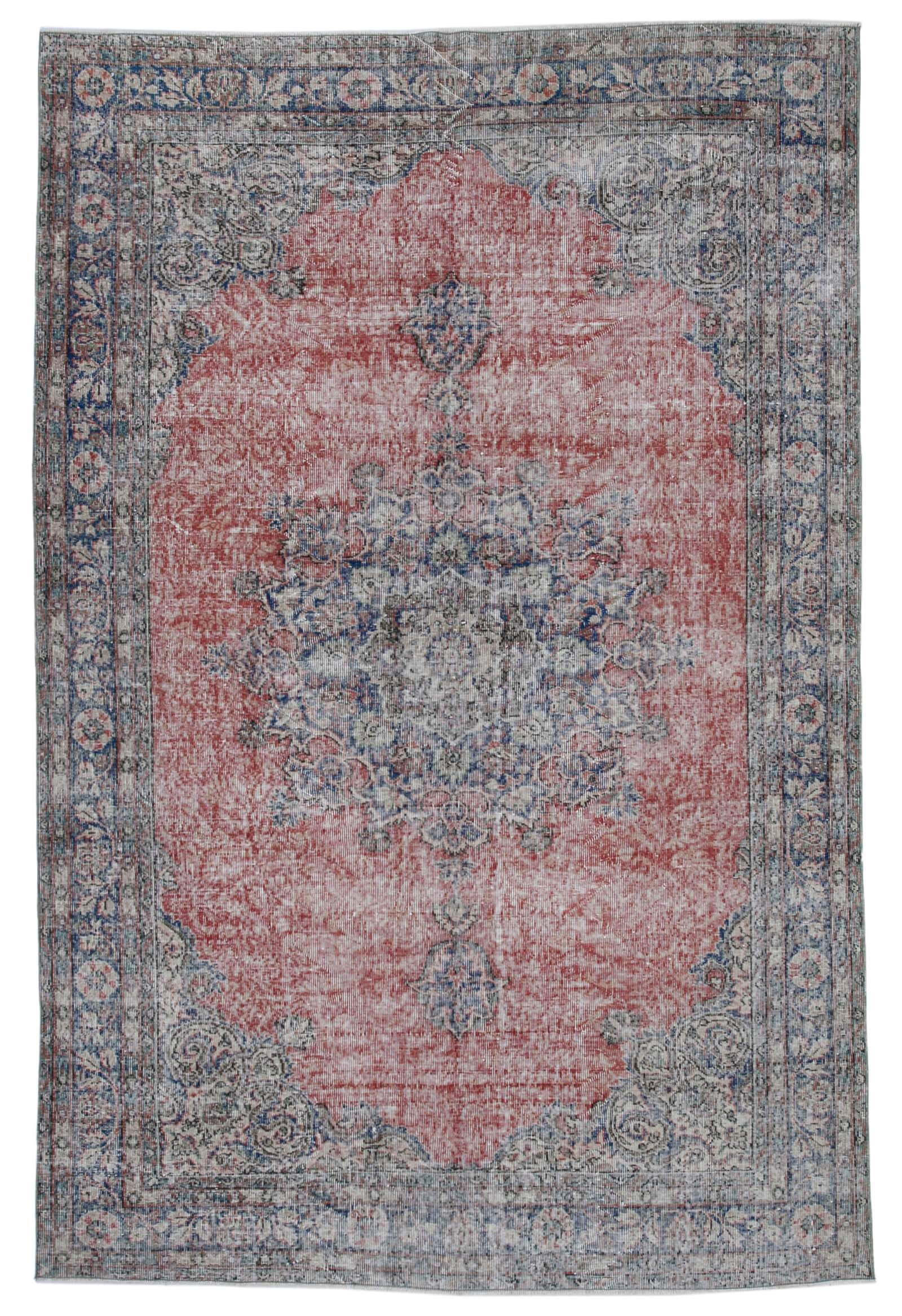Vintage Turkish Rug - Distressed
