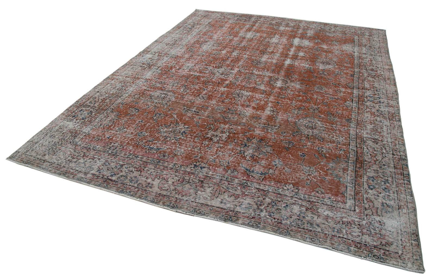 Vintage Turkish Rug - Distressed