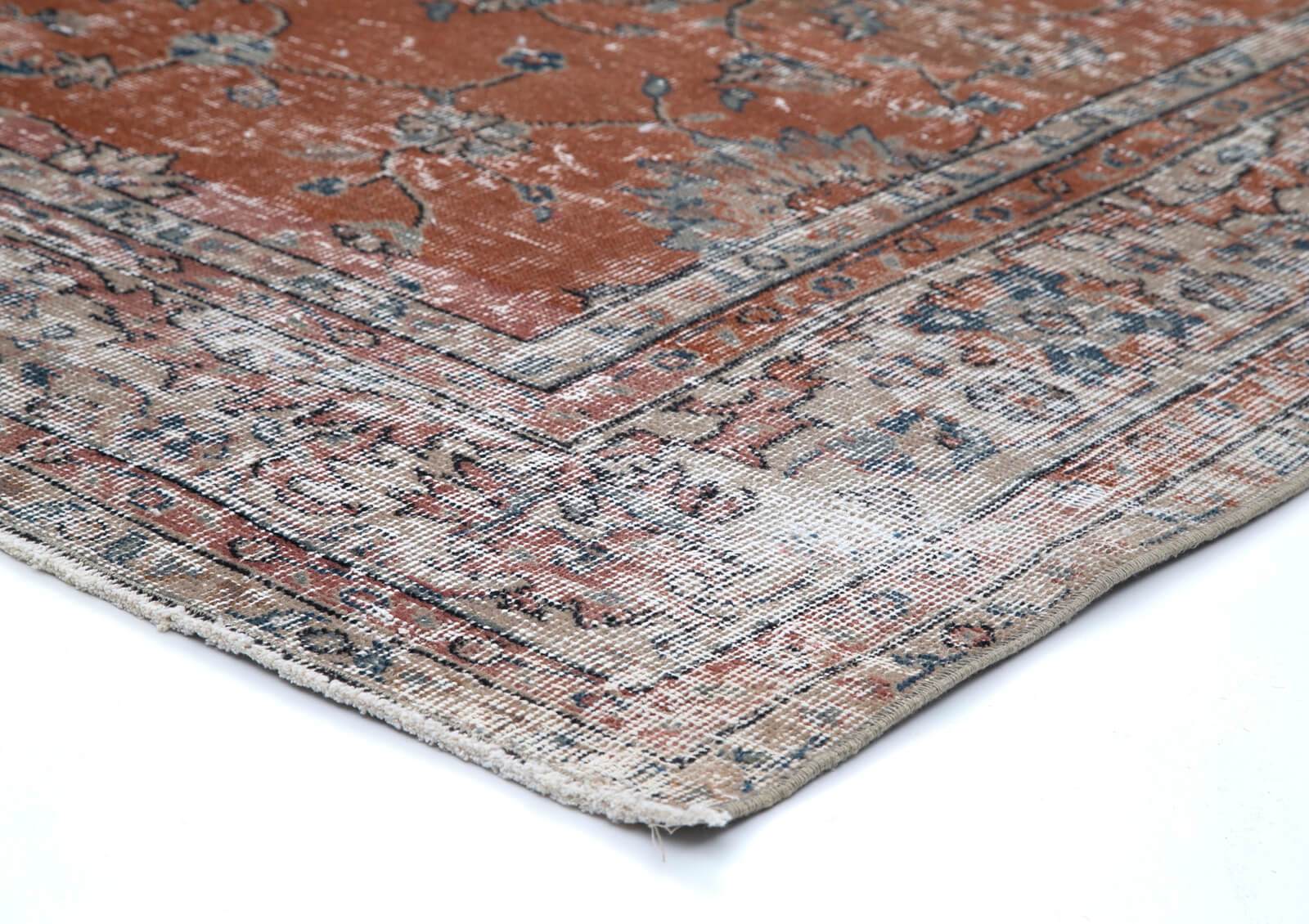 Vintage Turkish Rug - Distressed