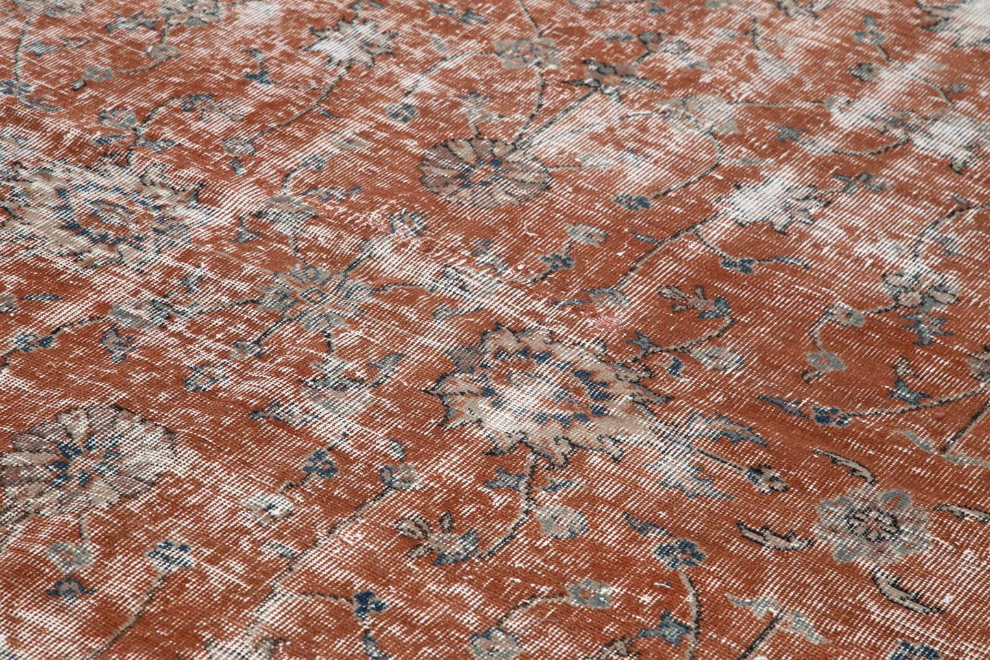 Vintage Turkish Rug - Distressed