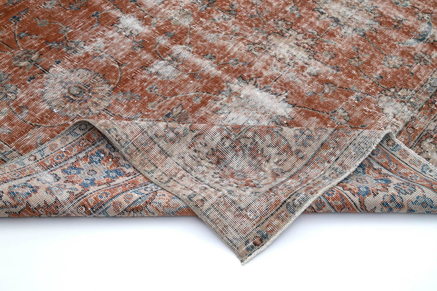 Vintage Turkish Rug - Distressed