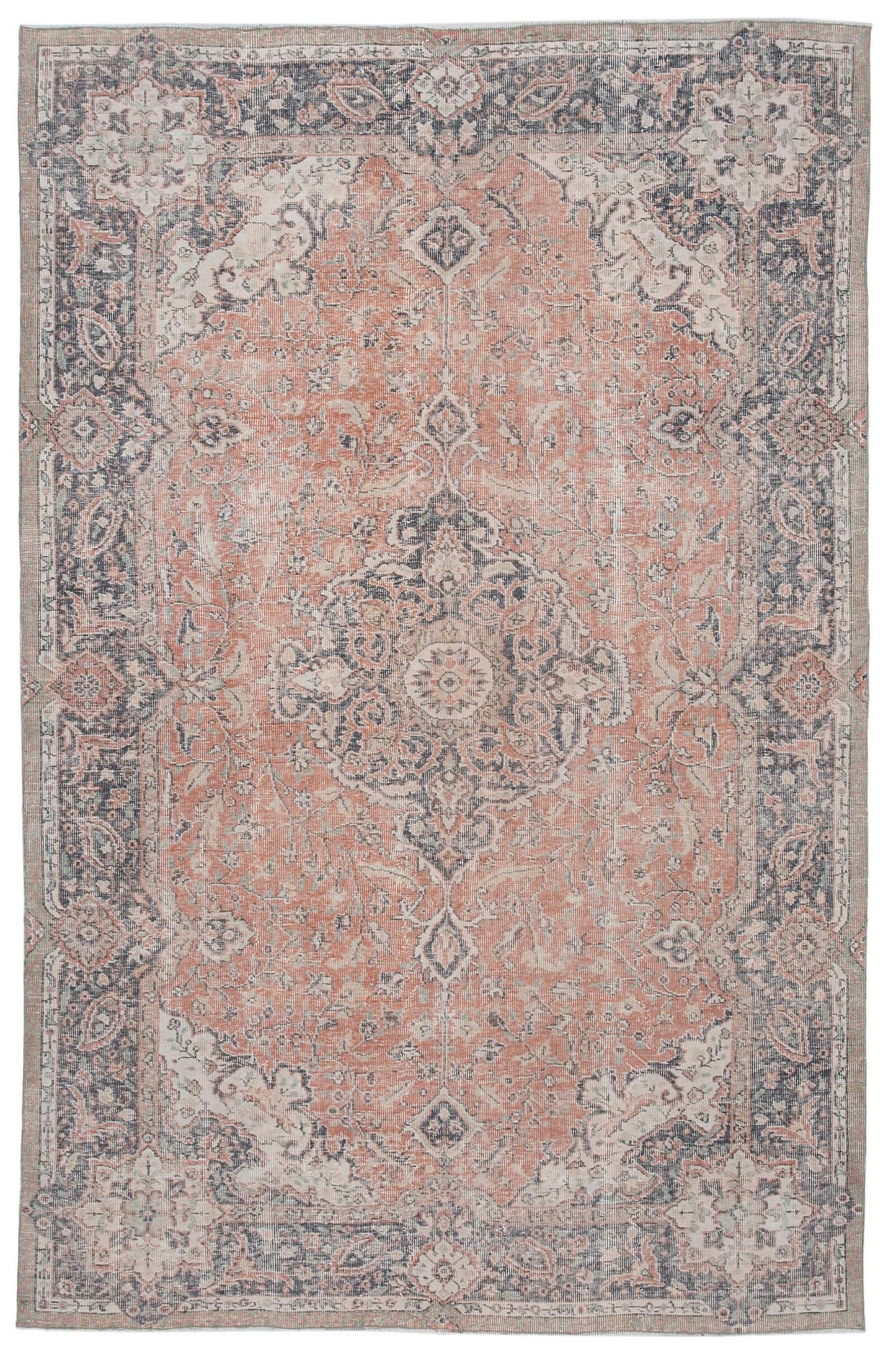 Vintage Turkish Rug - 10' 1" x 6' 4"