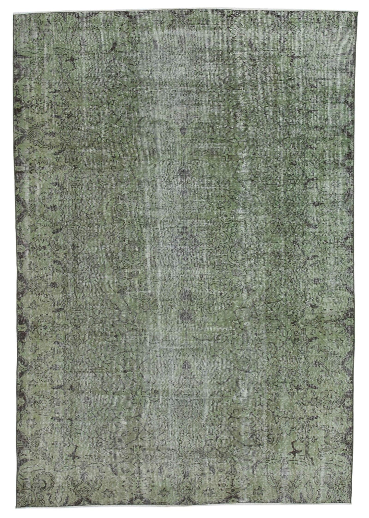 Vintage Turkish Rug - Color Green