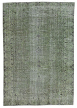 Load image into Gallery viewer, Vintage Turkish Rug - Color Green
