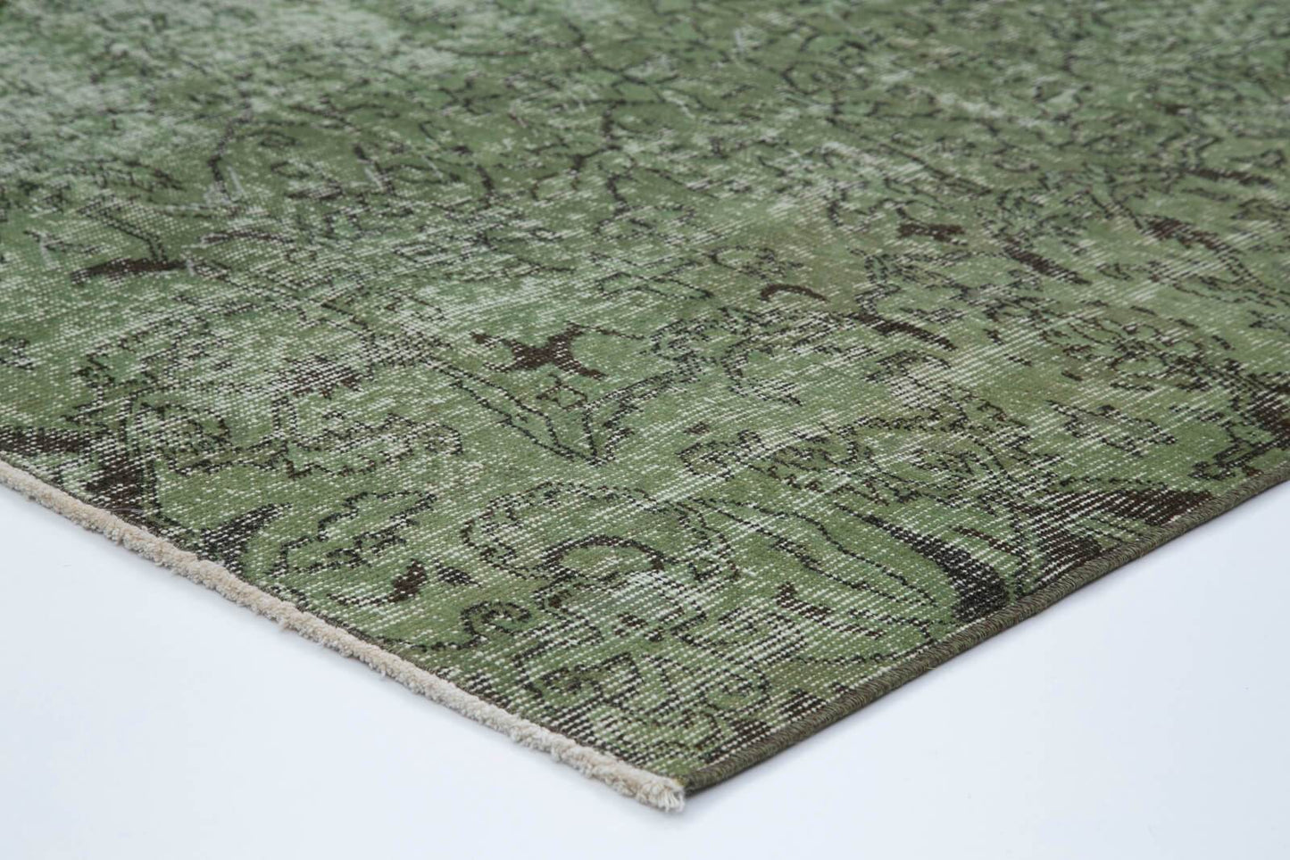 Vintage Turkish Rug - Color Green