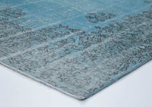 Load image into Gallery viewer, Vintage Turkish Rug - Color Indigo Blue