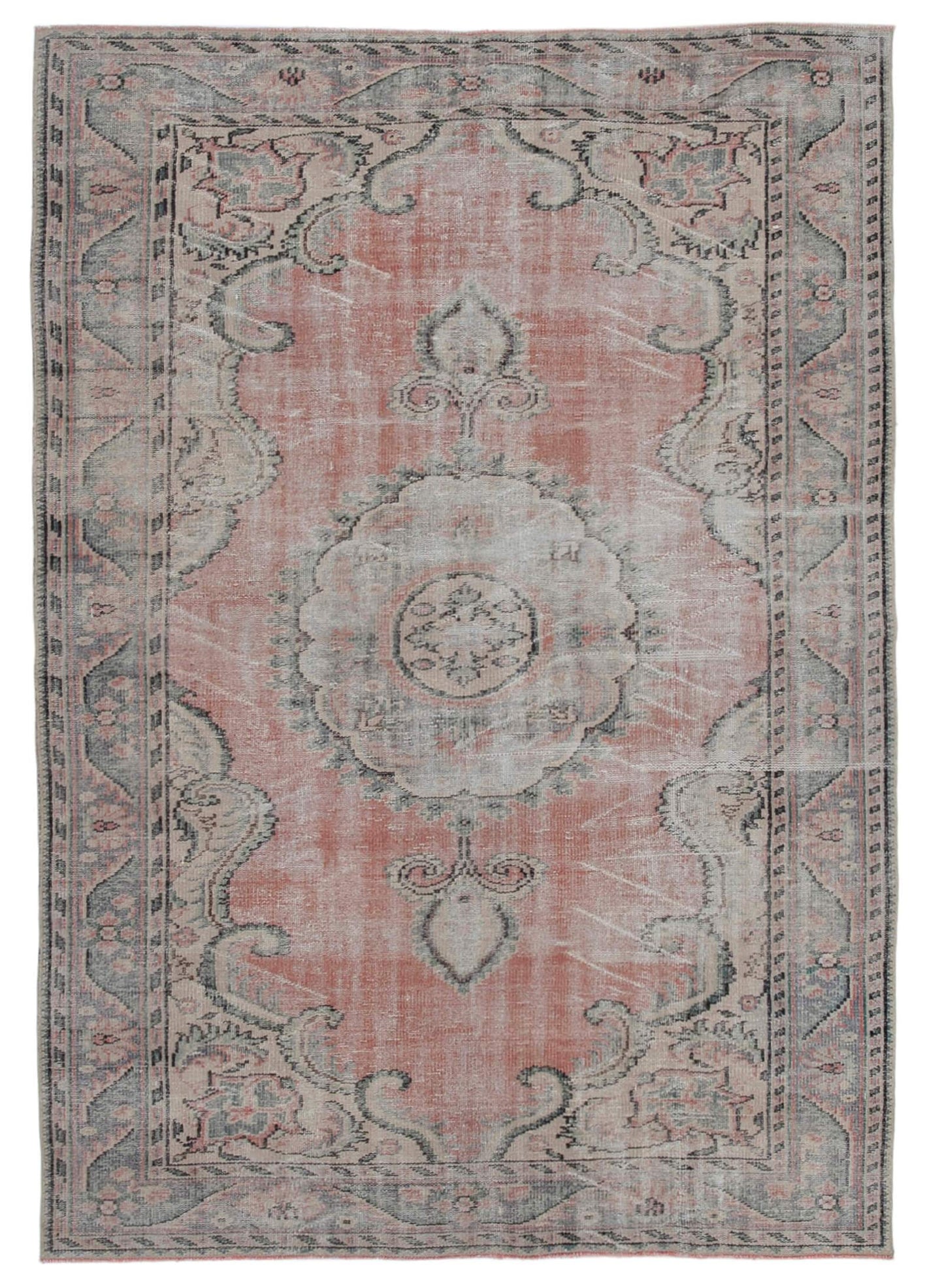 Vintage Turkish Rug - 8' 2" x 5' 7"