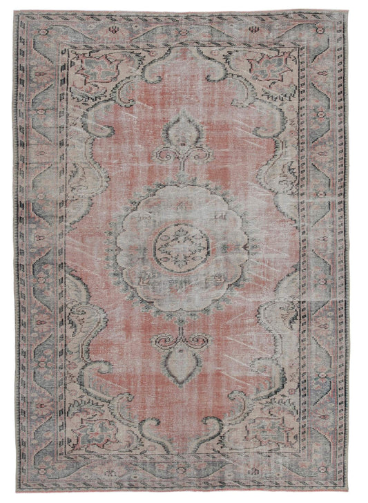 Vintage Turkish Rug - 8' 2" x 5' 7"