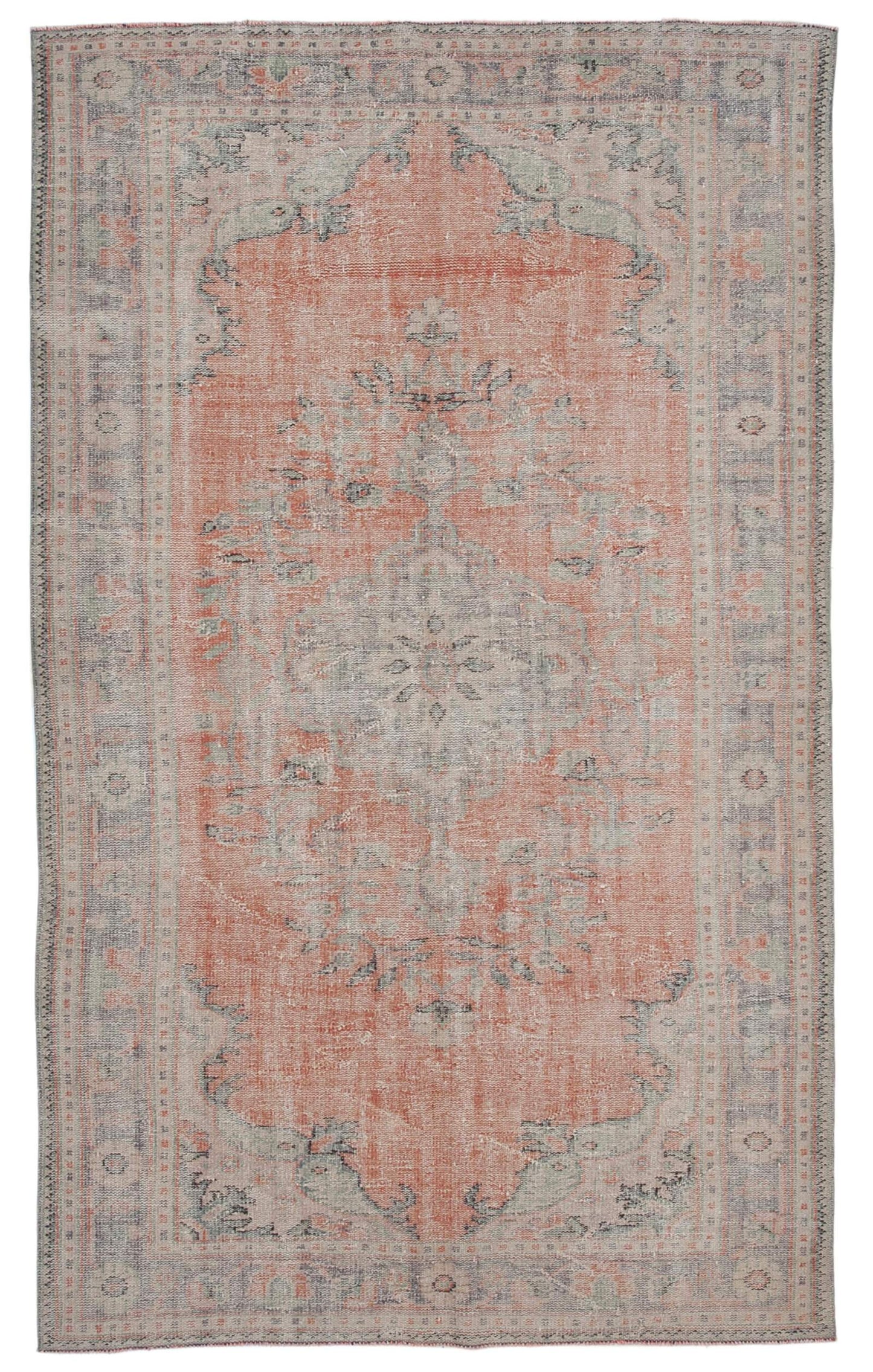 Vintage Turkish Rug - 9' 3" x 5' 5"