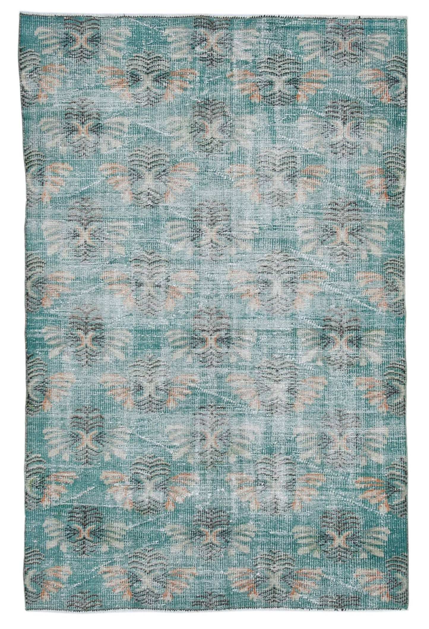 Vintage Turkish Rug - 6' 4" x 4' 1"