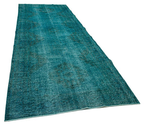 Vintage Turkish Rug - Color Turquoise