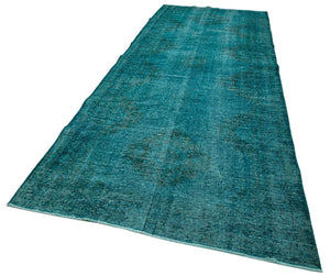 Vintage Turkish Rug - Color Turquoise