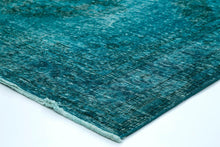 Load image into Gallery viewer, Vintage Turkish Rug - Color Turquoise