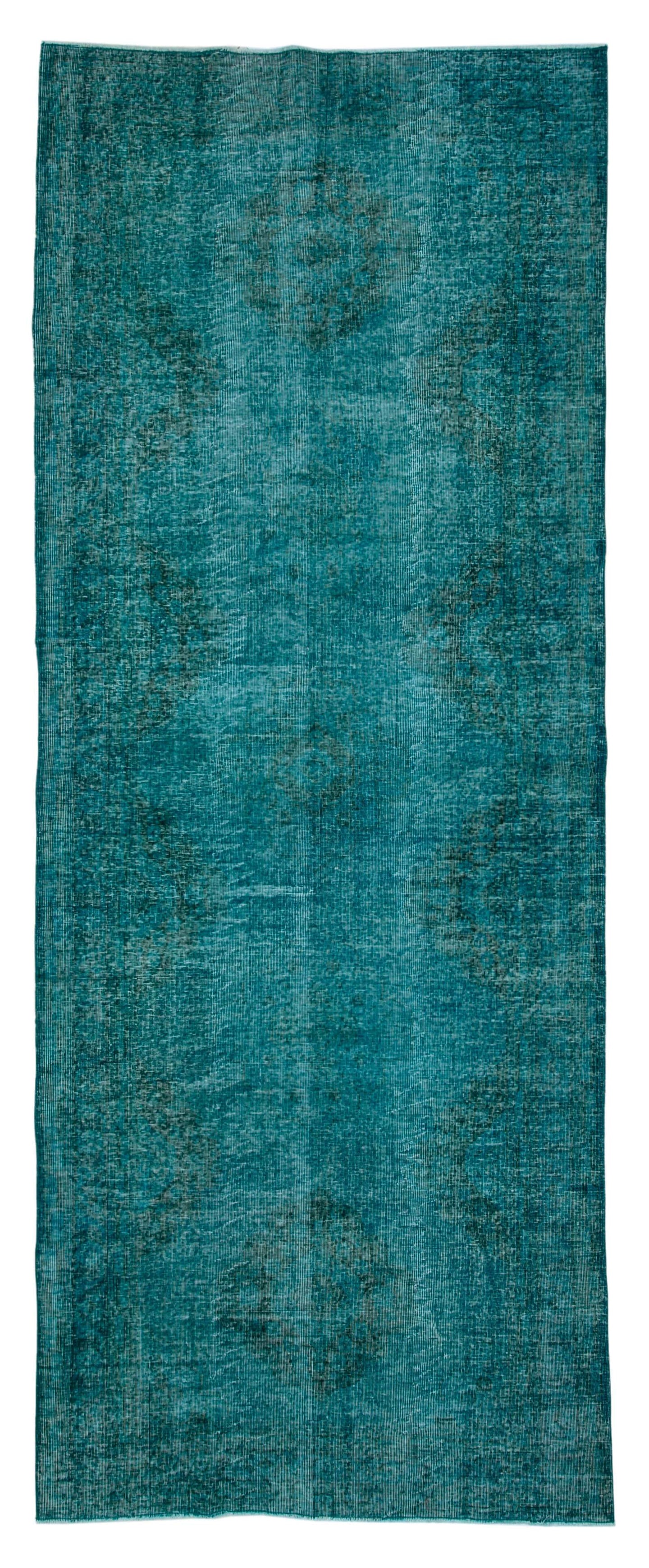 Vintage Turkish Rug - Color Turquoise