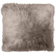 Load image into Gallery viewer, Natural Sheepskin Pillow Cover 16&quot;x16&quot; / Camel