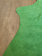 Load image into Gallery viewer, Natural Suede Rug Light Green