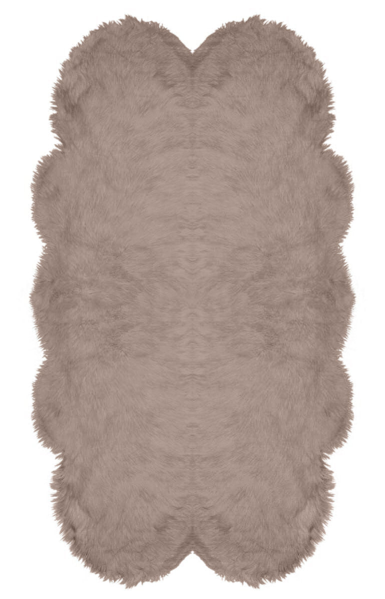 Natural Shape Sheepskin Camel