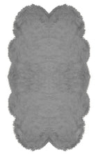 Load image into Gallery viewer, Natural Shape Sheepskin Grey 4&#39;x6&#39;