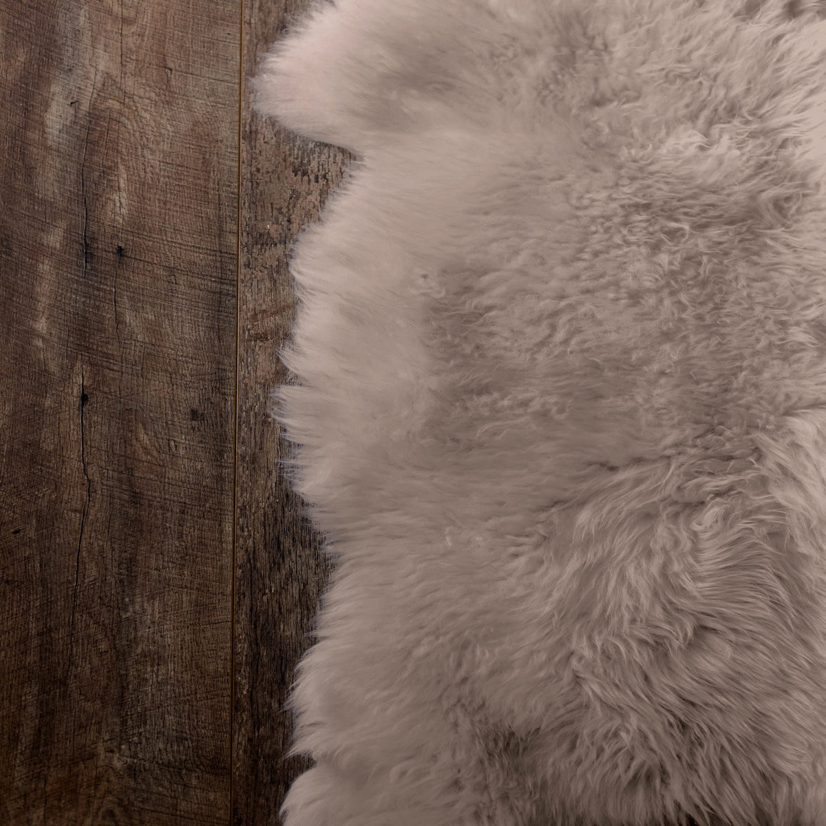 Natural Shape Sheepskin Camel 2'x3'