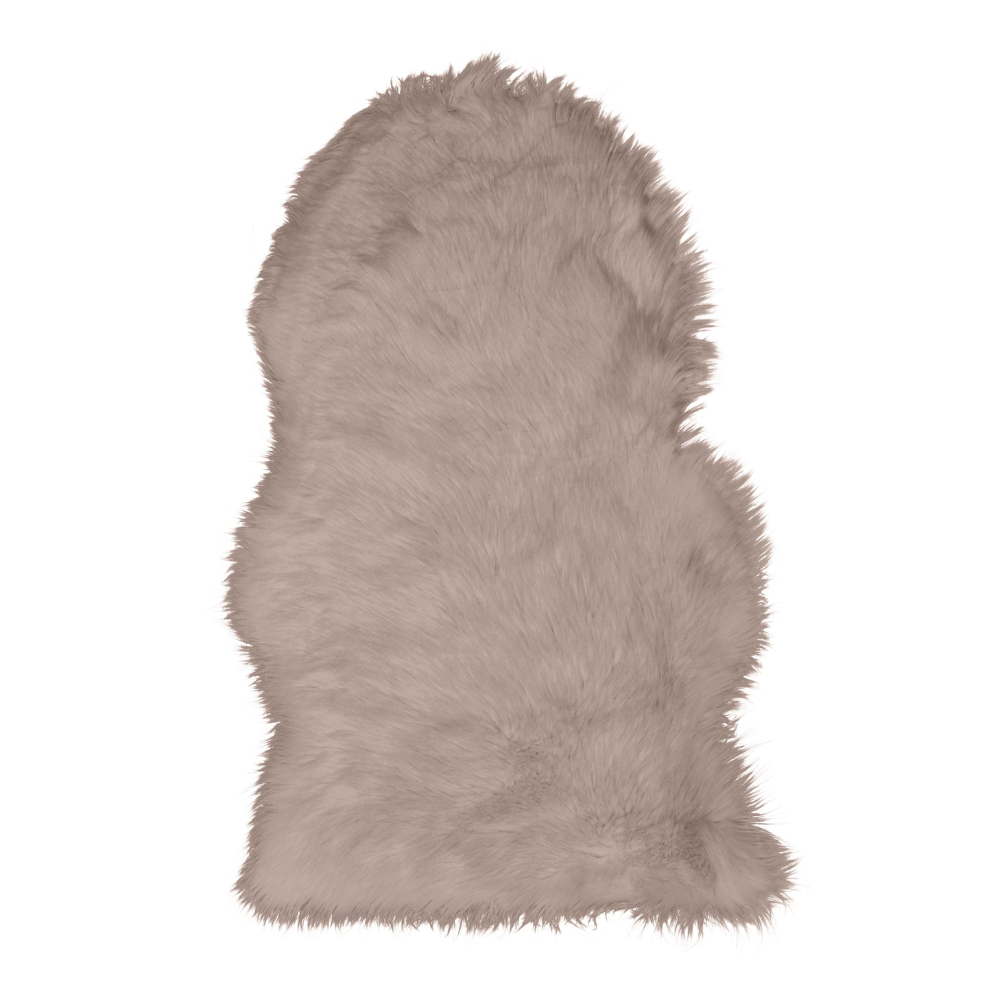 Natural Shape Sheepskin Camel 2'x3'