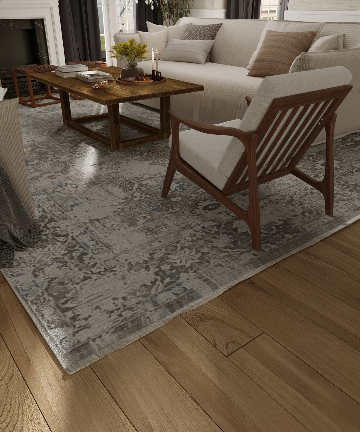 The Kristen Rug | Jewel Tone