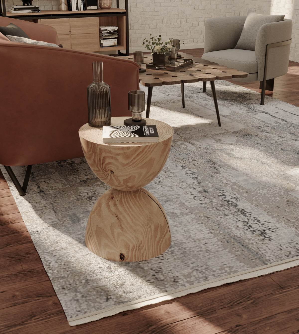 The Ava Rug | Grey Mist
